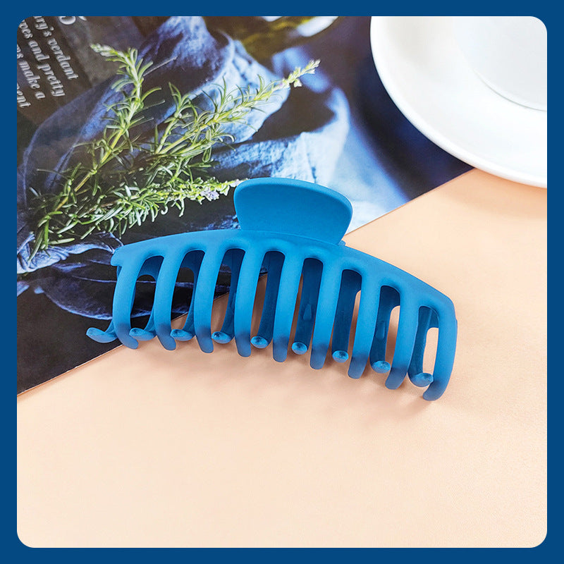 Wholesale Blue Plastic Hair Clips