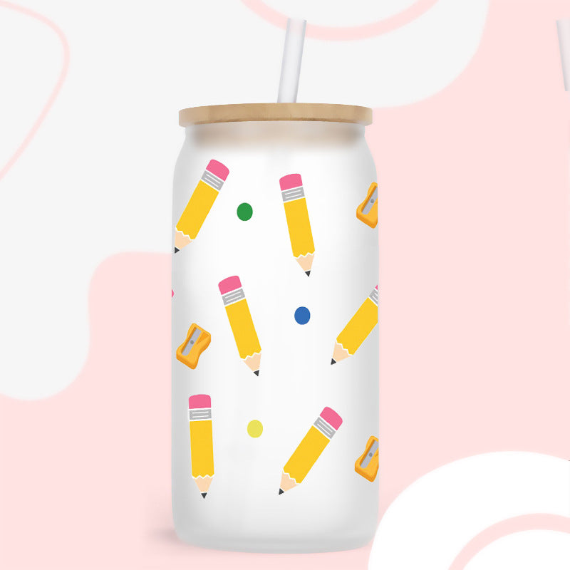 Wholesale Book Bible Bow 16oz Cup UV DTF Wraps