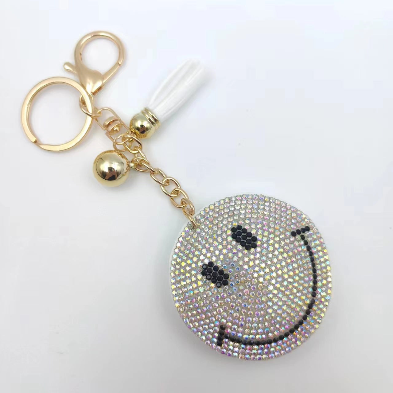 Wholesale  12pcs creative smiling face bag pendant