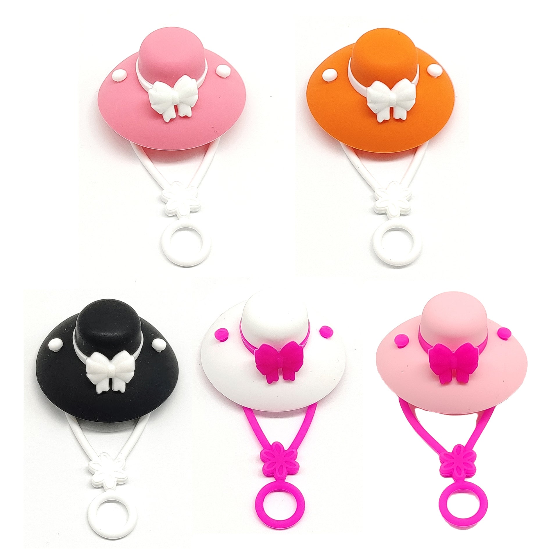 Wholesale 10pcs/pack New Food Grade Silicone Dustproof Straw Cap