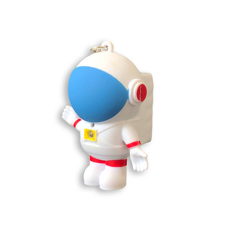 Figura de astronauta de plástico al por mayor luminoso luminoso