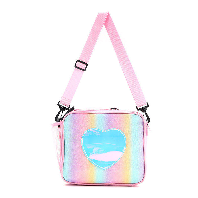 Wholesale Polyester Laser Single Shoulder Picnic Lunch Bags