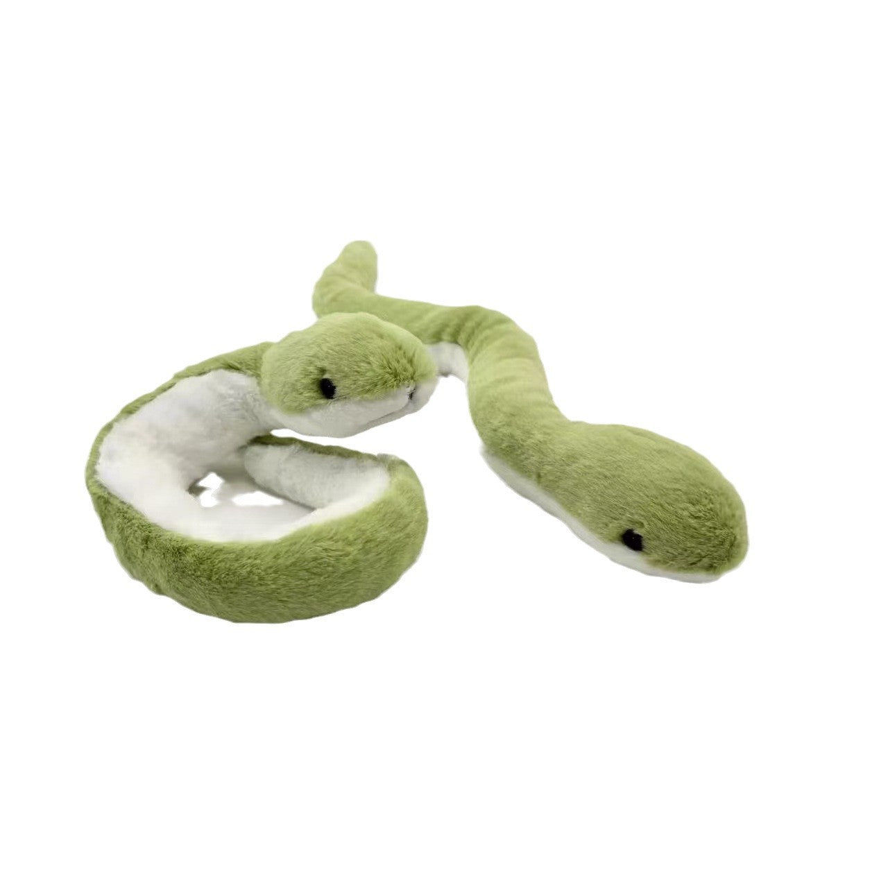 Wholesale Wholesale cute wrist little green snake plush toy