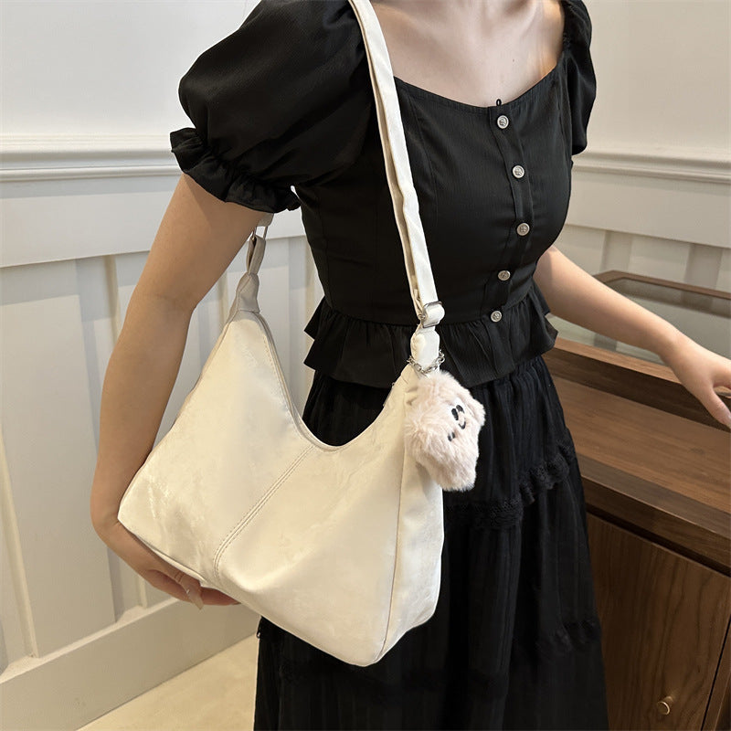 Wholesale New High-capacity Solid Color Fashion Everyday Casual Tote Bag