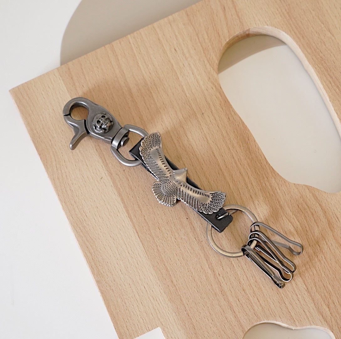 Wholesale Men's Waist Lock Zinc Alloy Keychain