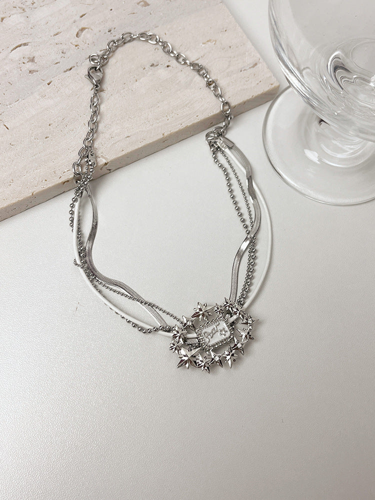 Wholesale Colorful Heart Musical Note Alloy Necklaces