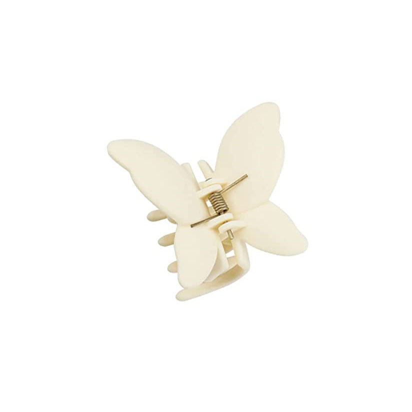 Wholesale Butterfly Frosted ABS Hair Clips