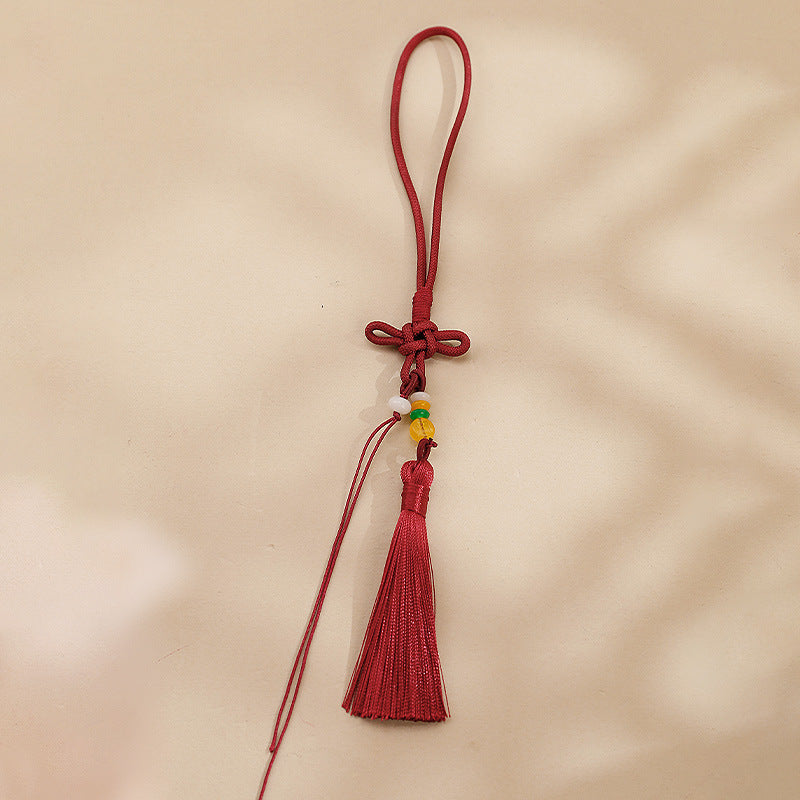 Wholesale Handmade Chinese Knot Tassel Lanyard