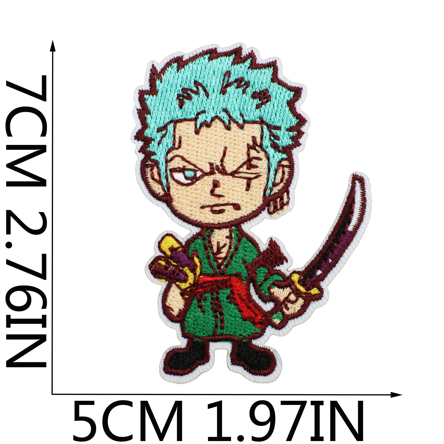 Wholesale Anime Embroidery Patch Stylish Sew On Clothing Decorative DIY Accessory For Bags And ets Gift Resale OLY Exclusive