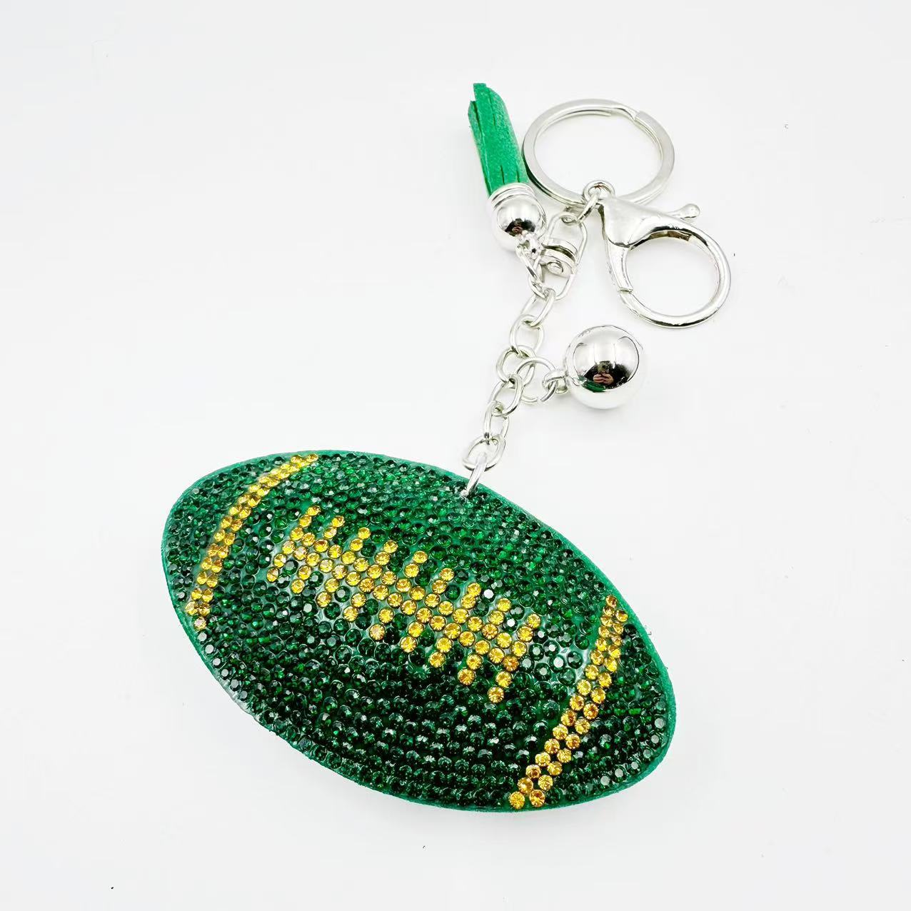 Wholesale 5pcs creative football basketball volleyball baseball keychain