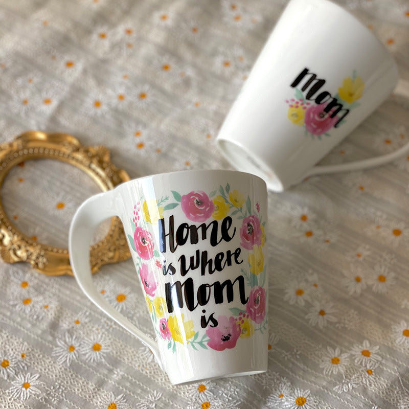 Wholesale Vintage Floral Ceramic Mugs