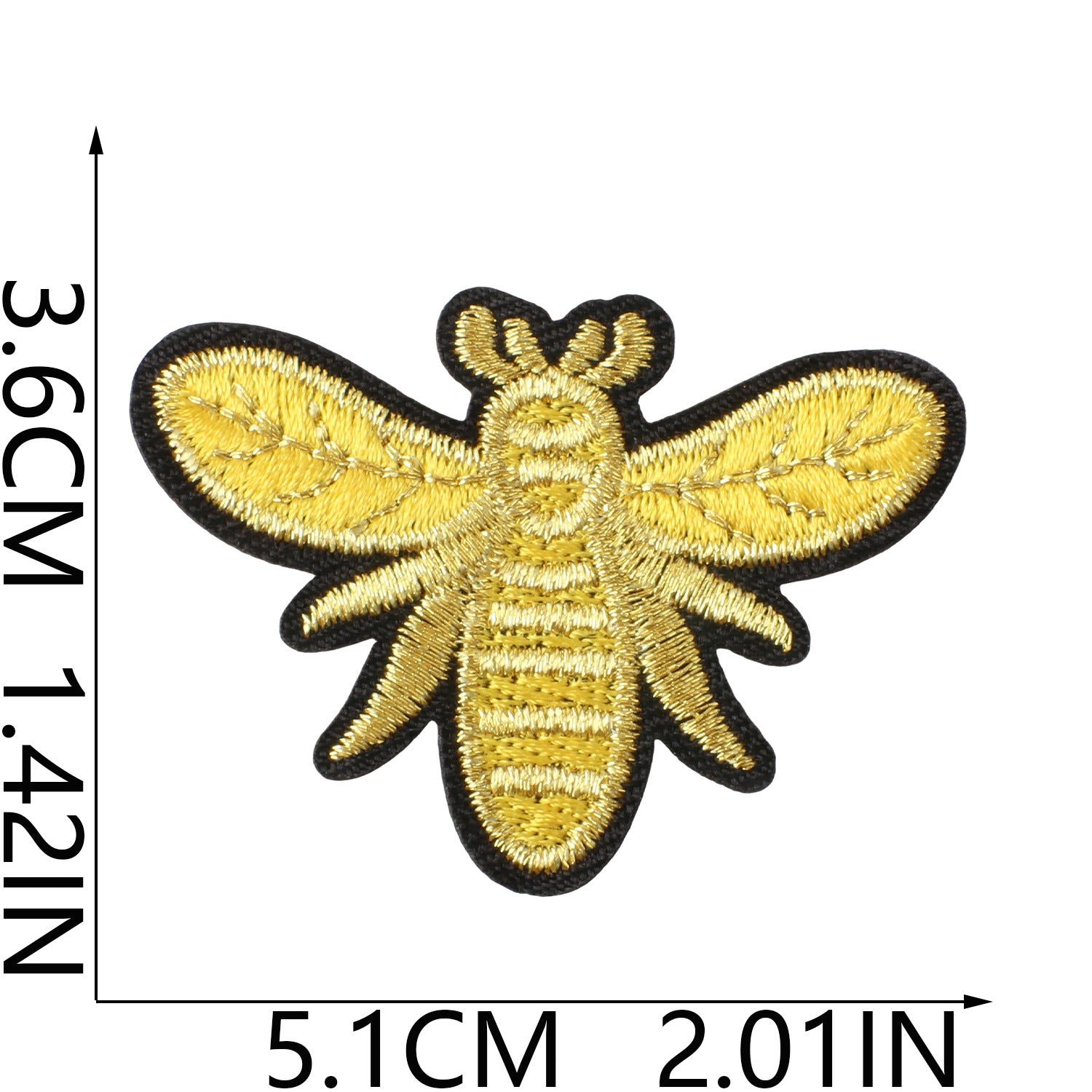 Wholesale Black Girl Magic Embroidered Iron On Patches Motivational Slogan DIY Clothing Decoration