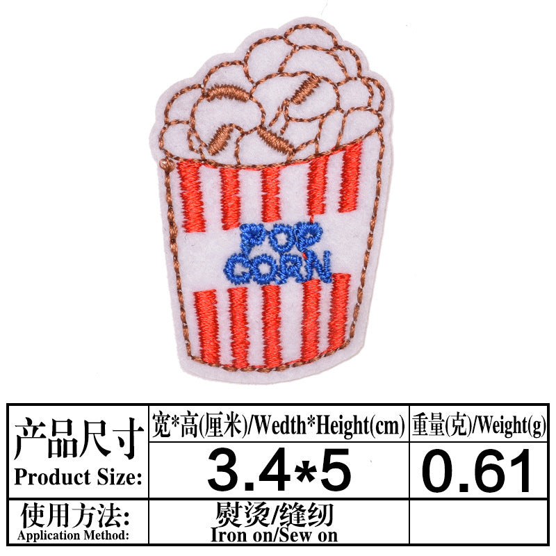 Wholesale Cartoon Embroidered Cloth Patches For Kids Coat Repair 13 Piece Set Trendy DIY Decorative Badges Great Gift And Fashion Accessory
