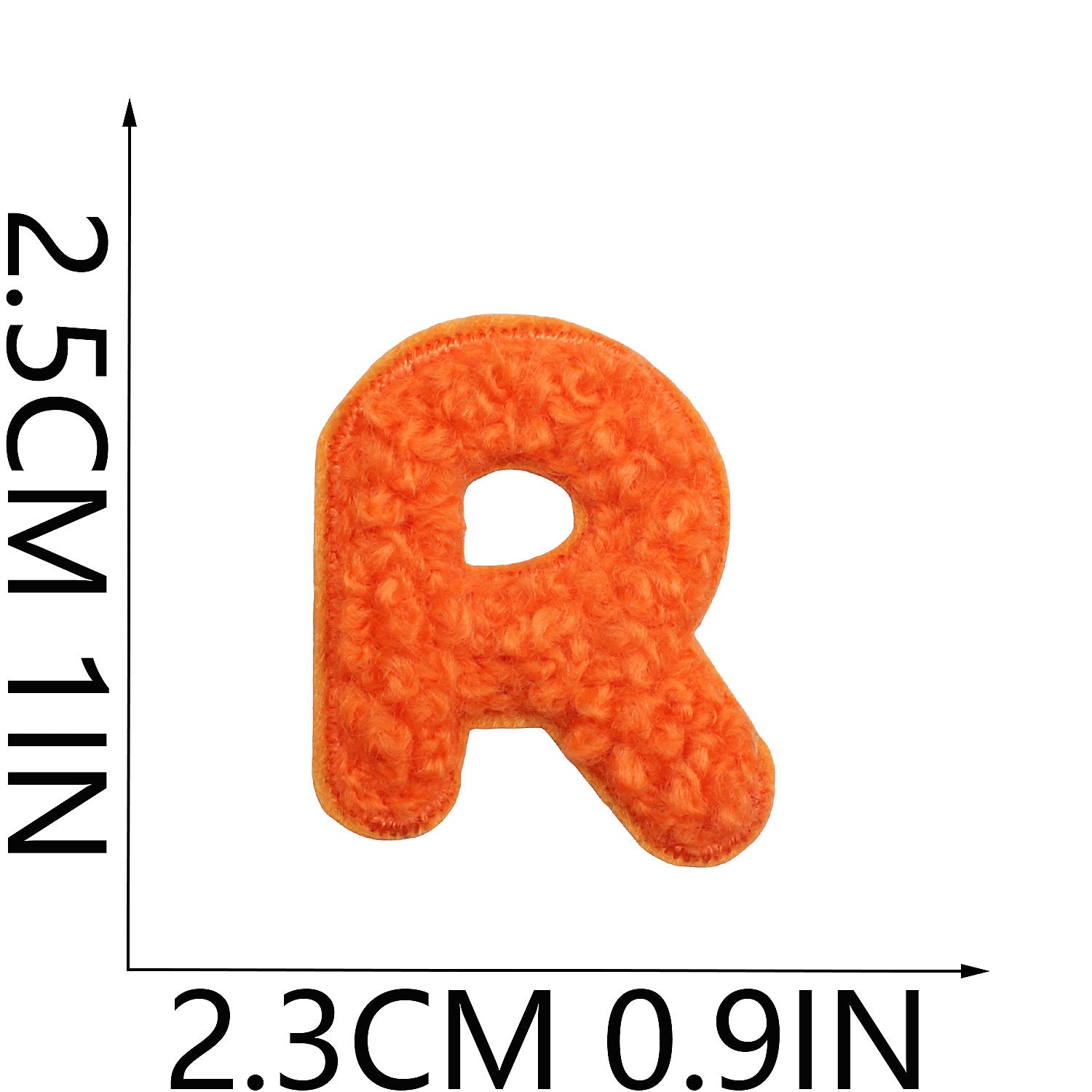 Wholesale Trendy Chenille Embroidered Alphabet Number Patches Iron On DIY Decorative Accessory For Clothing Bags Boutique Resale