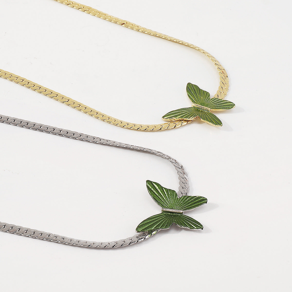 Wholesale Modern Butterfly Copper Necklace