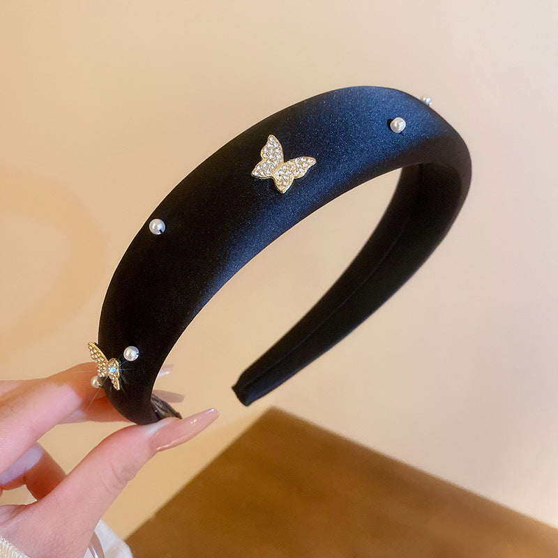 Wholesale Simple Letter Butterfly Headband