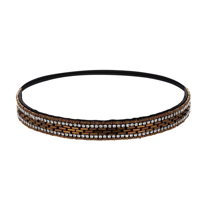 Wholesale Bohemian Set Rice Bead Hairbands