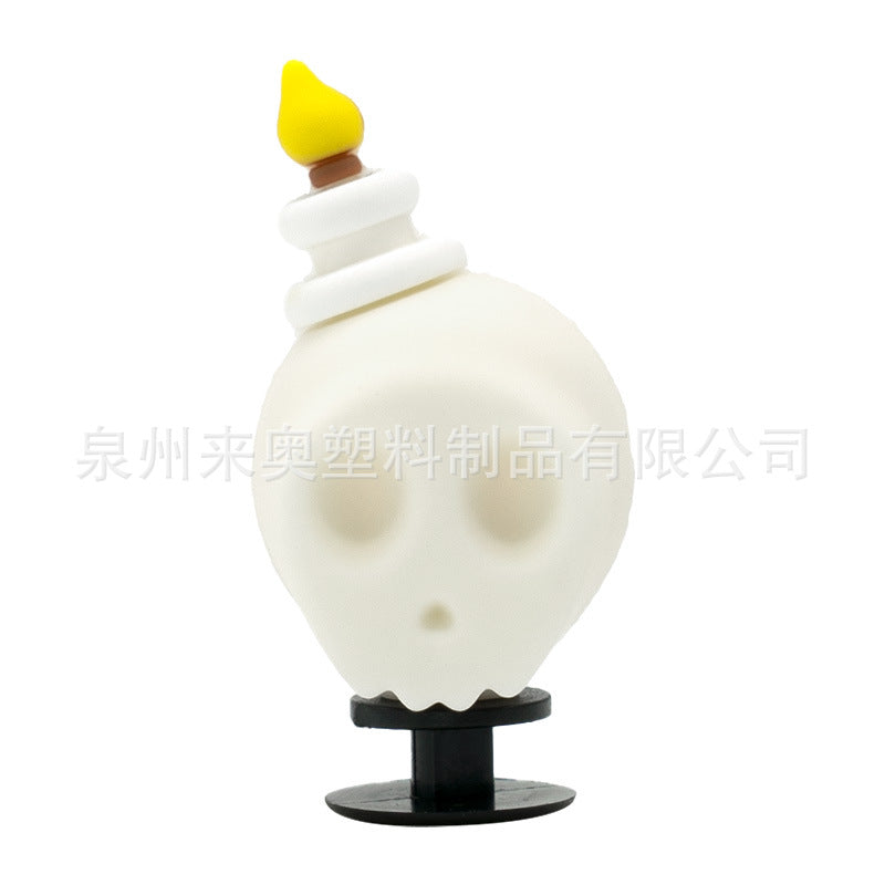 Wholesale 5pcs Cartoon Garden 3D Crocs Decorative Accessories