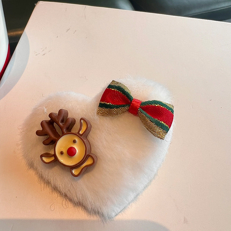 Wholesale Christmas Plush Hairpin BB Clip