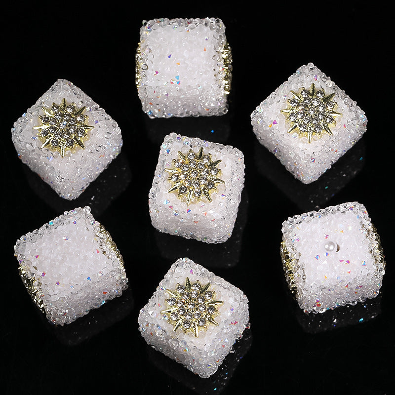 Wholesale  5pcs Colorful soft candy double-sided heart bow Acrylic Beads