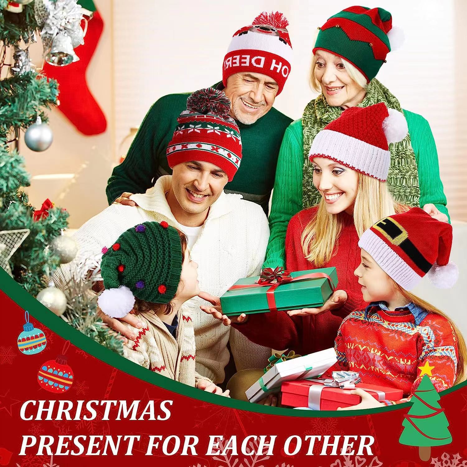 Wholesale Christmas Knitted Hats