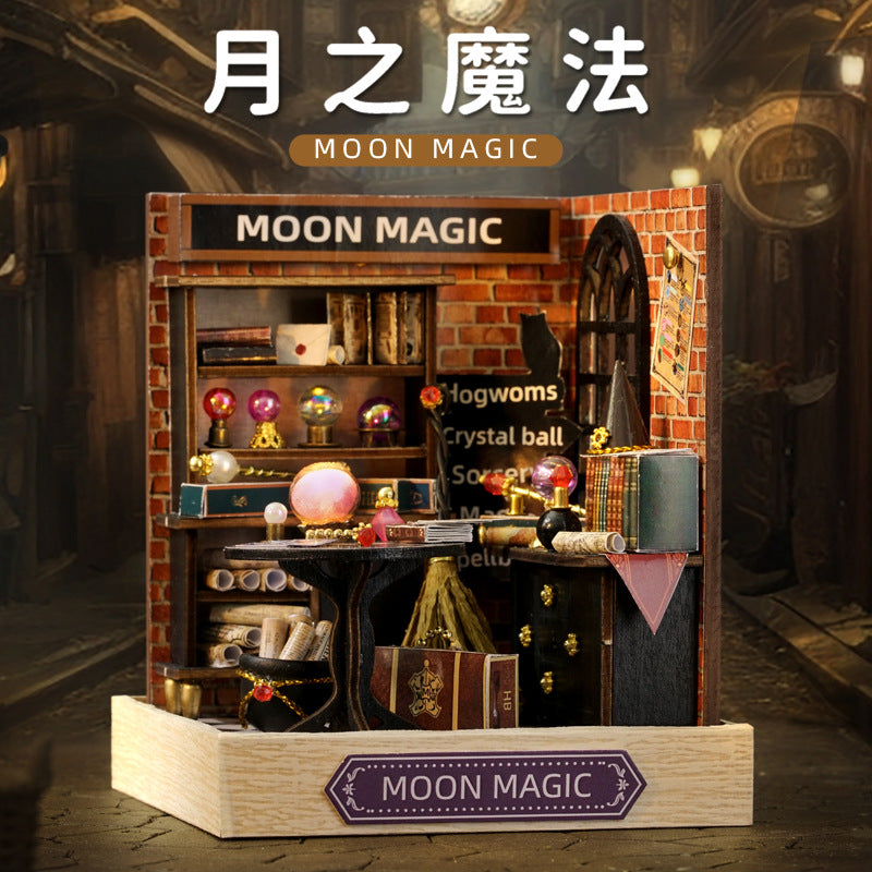 Wholesale DIY Miniature cabin hand-assembled model toys