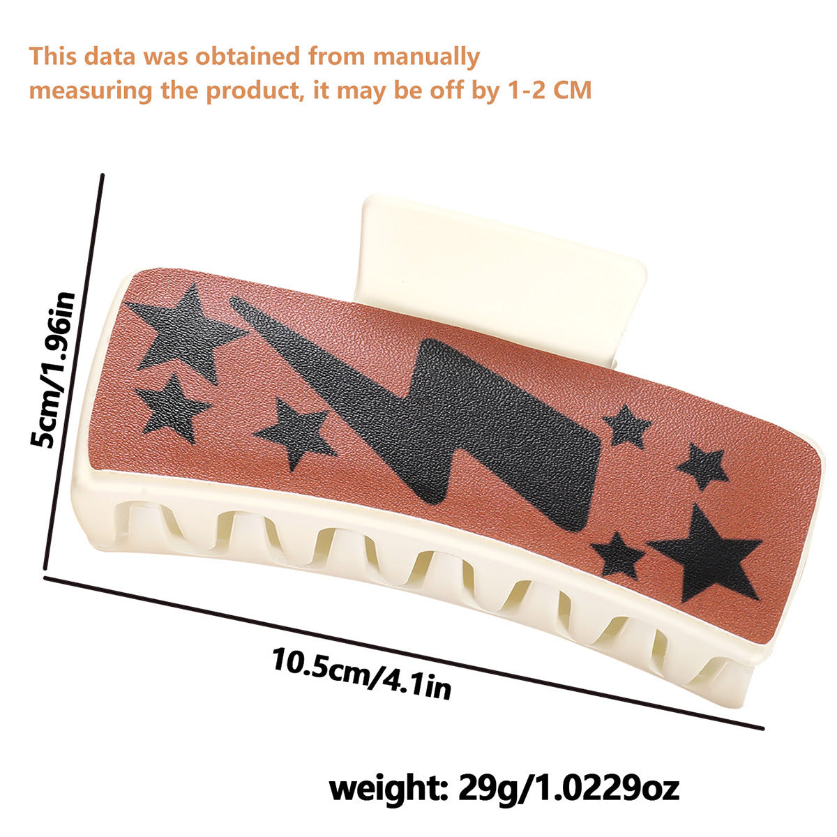 Wholesale  star Square hairpin simple all-match Hair Clips