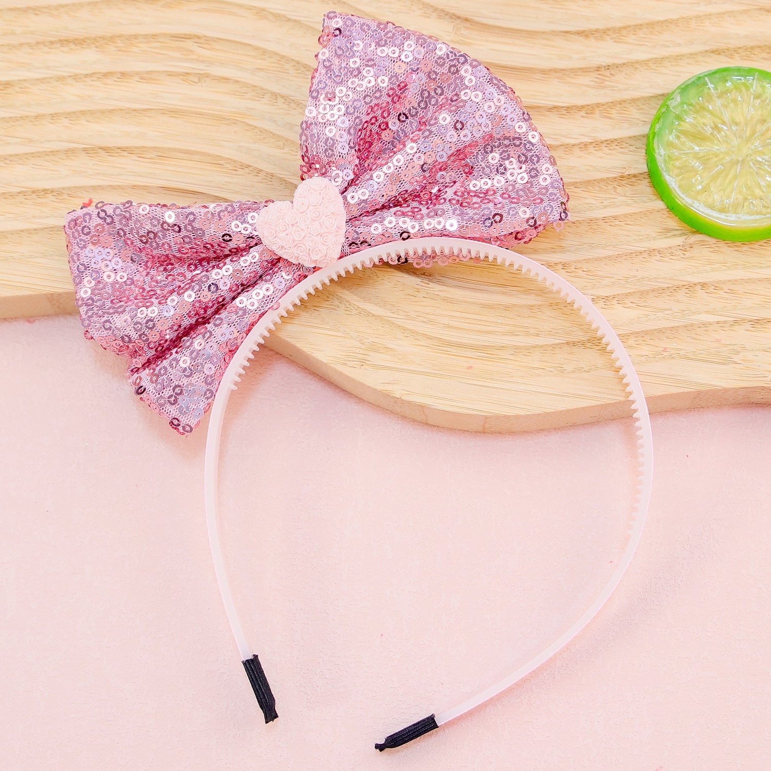 Wholesale Valentine's Day Extra Large Three-dimensional Bow Love Pattern Headband