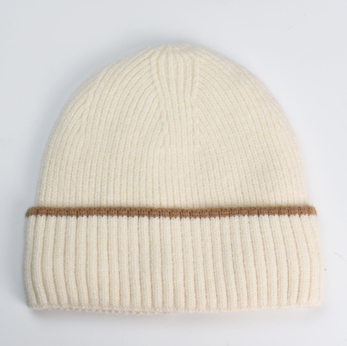 Wholesale Woolen Hat Autumn and Winter Outdoor Thickened Warm Plus Velvet Knitted Hat