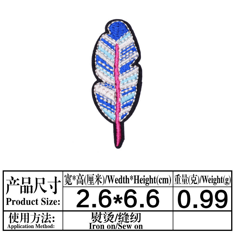 Wholesale Chic Cartoon Embroidered Cloth Patches Cute Fashion Accessory For Coats 13 Styles DIY Craft Supply