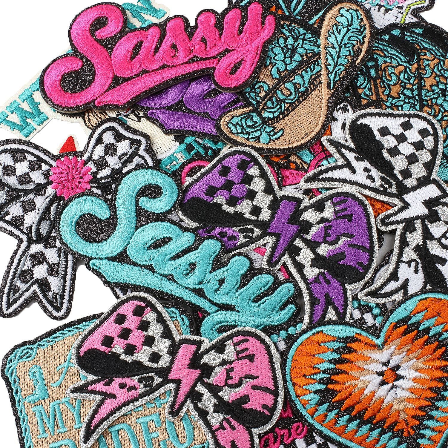 Wholesale American Western Cowboy Embroidered Iron On Patch Clothing Decorative Craft Supply Gift