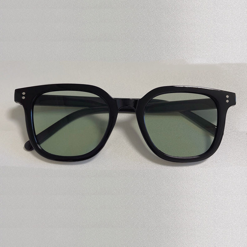 Wholesale Gradient Color Square Frame PC Sunglasses