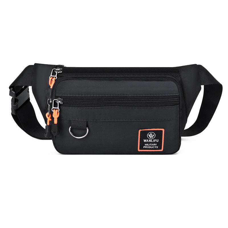 Wholesale Waist Bag Men Multi-compartment Chest Bag Messenger Bag