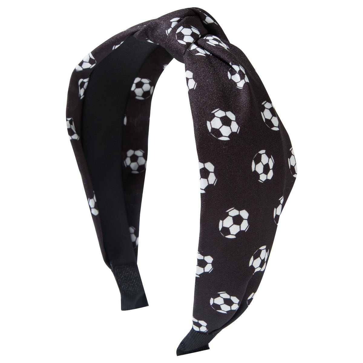 Wholesale Sports style colorful football printed wide edge headband
