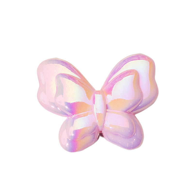 Wholesale 10PCS/PACK Colorful Bow Acrylic Beads