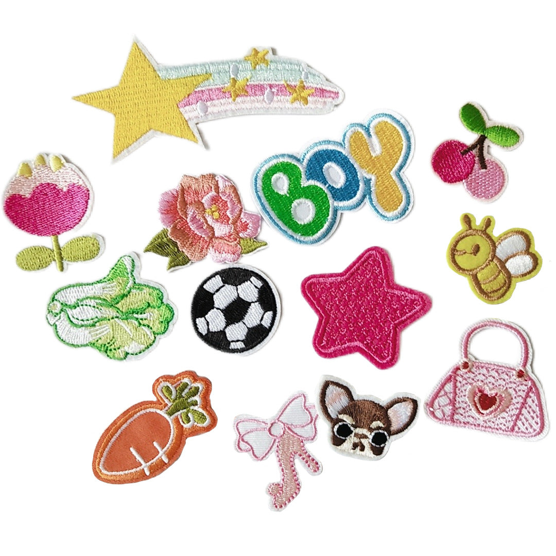 Wholesale Cartoon Embroidery Cloth Velcro