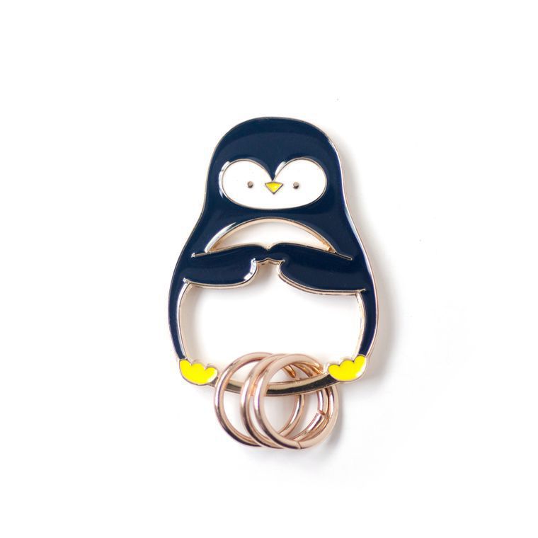 Llavero de metal animal de segunda generación al por mayor