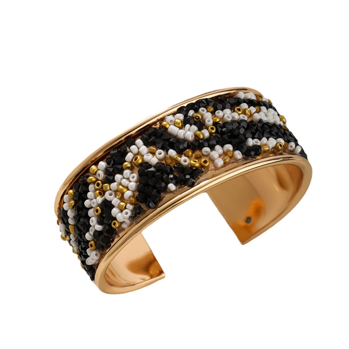 Wholesale Bohemian Crushed Stone Open Bracelets