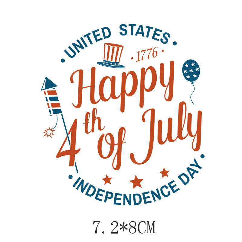 Wholesale Independence Day UV DTF Ready to Press Transfers Wraps