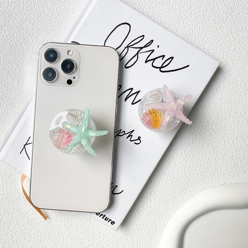 Wholesale Plastic Summer Ocean Shell Phone Airbag Holder