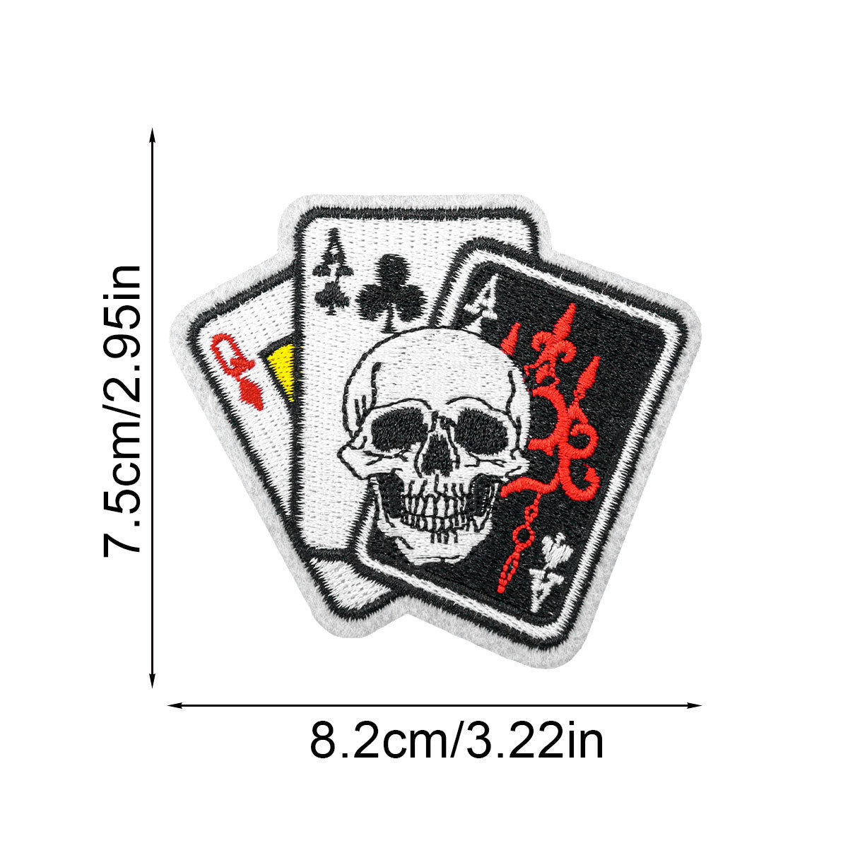 Wholesale Dark Gothic Embroidery Patch