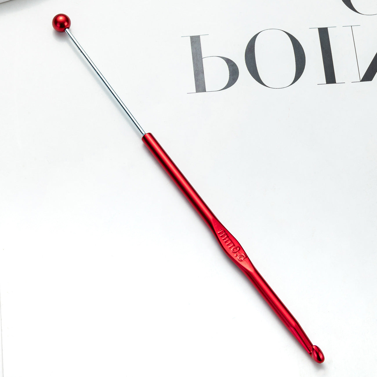 Wholesale 3mm 4mm 5mm 6mm DIY Bead Single Head Knitted Sweater Yarn Crochet Hook