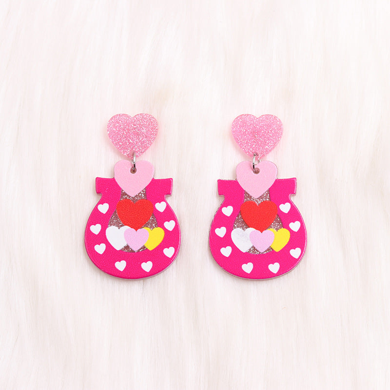 Wholesale Valentine's Day Sweaters, Hats, Acrylic Earrings