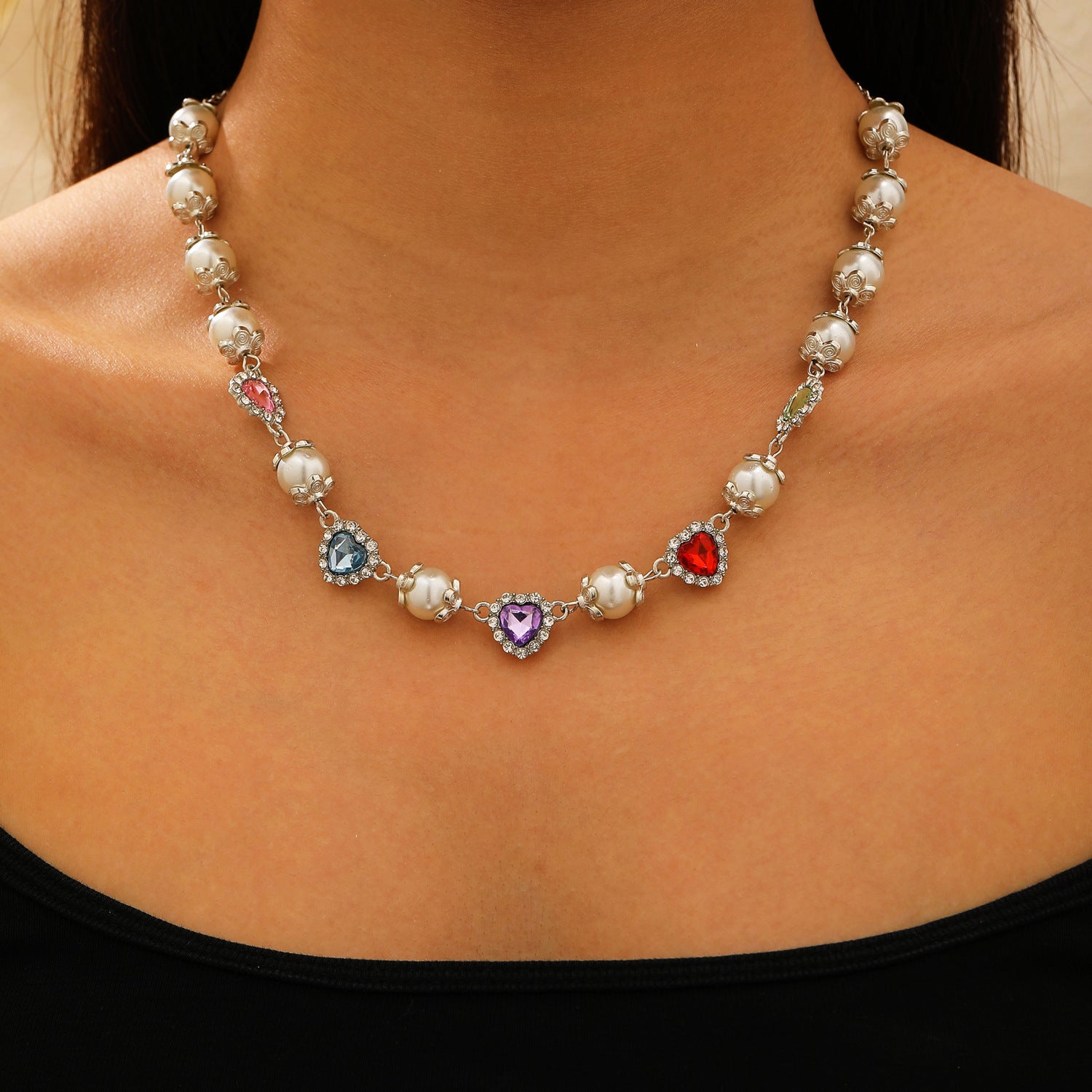 Wholesale Colored Diamond Cross Pendant