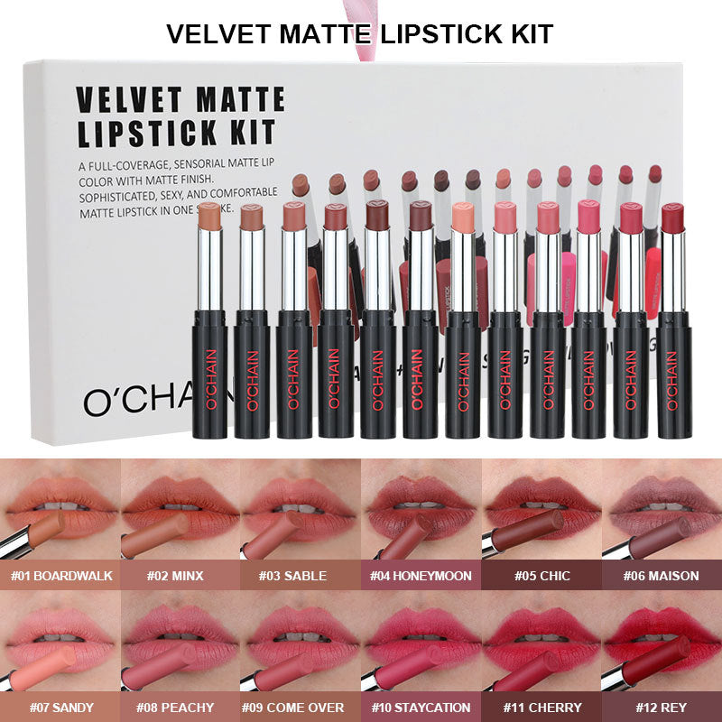 Wholesale Matte velvet matte long-lasting non-fading non-stick cup moisturizing lip balm