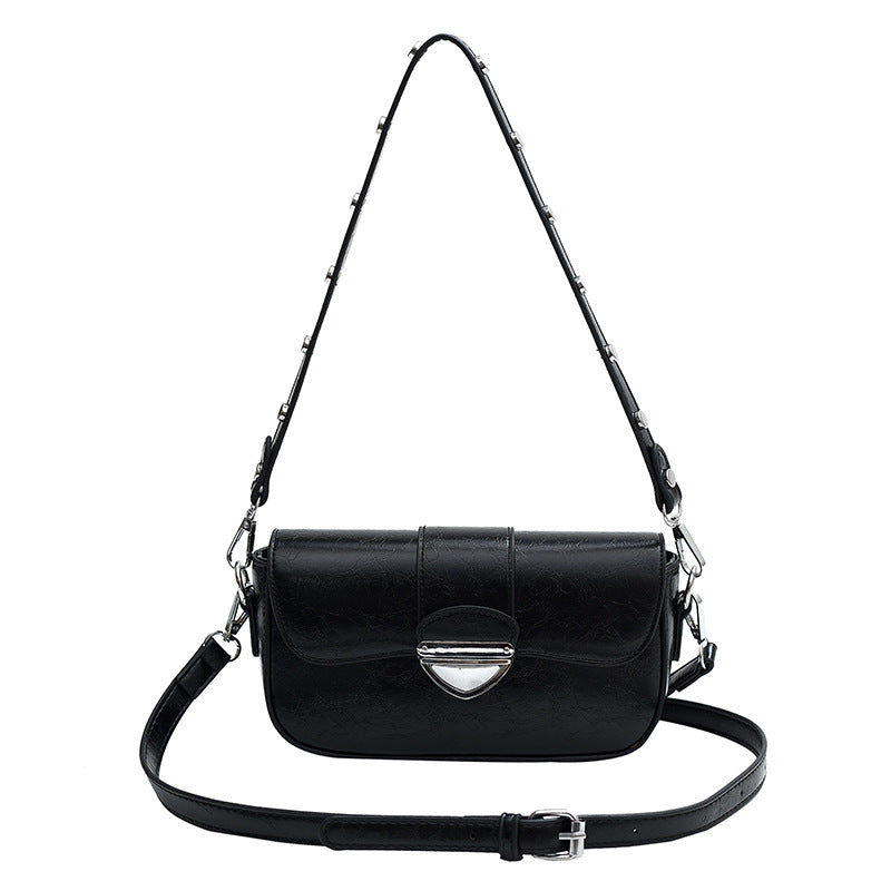 Wholesale PU Lock Buckle Lifting Diagonal Cross Bag