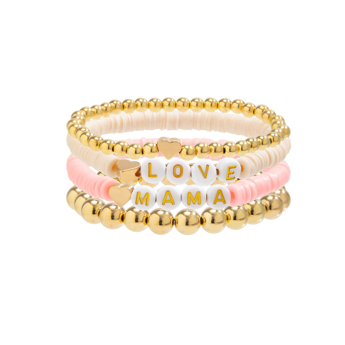 Wholesale Mother's Day Letter Beaded Bracelet