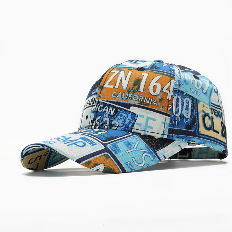 Wholesale New Hip-hop Trend Cross-border Letter Print Graffiti Cap