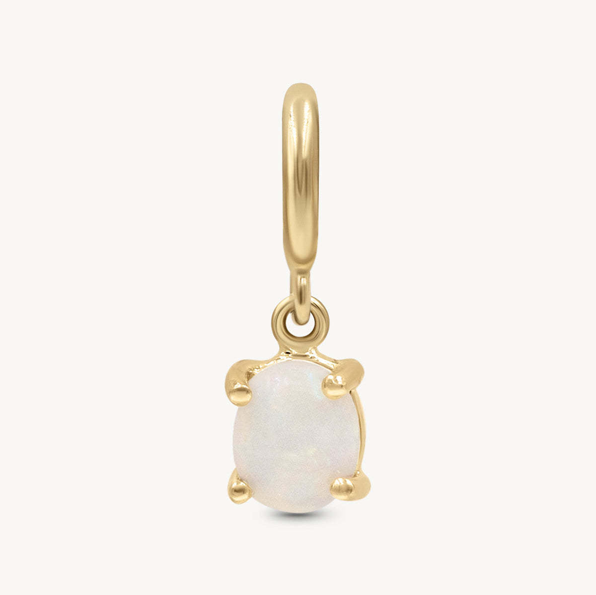 Wholesale Classic Birthstone Pendant 18K Gold Plated Geometric DIY Jewelry Charm Fashion Accessory For Women Gift Boutique Resale