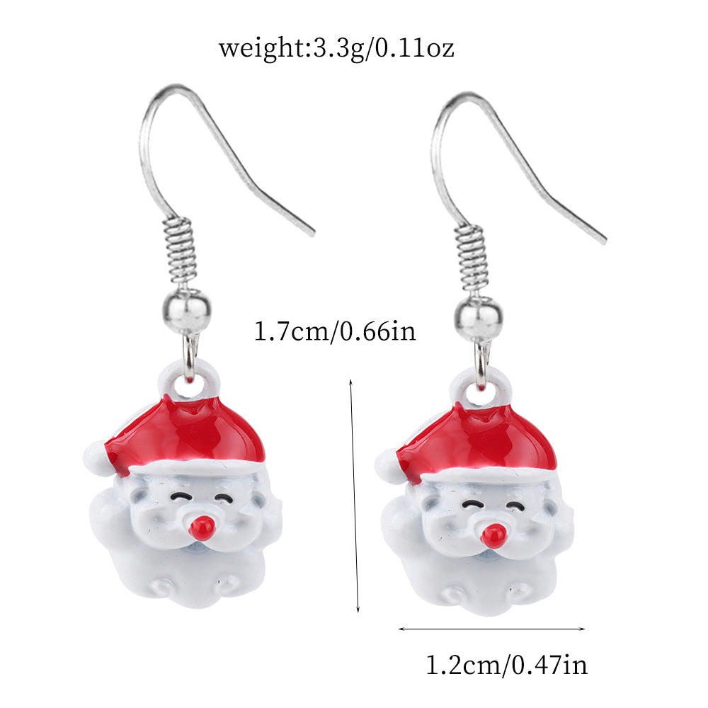 Wholesale Christmas Tree  Snowman Earrings